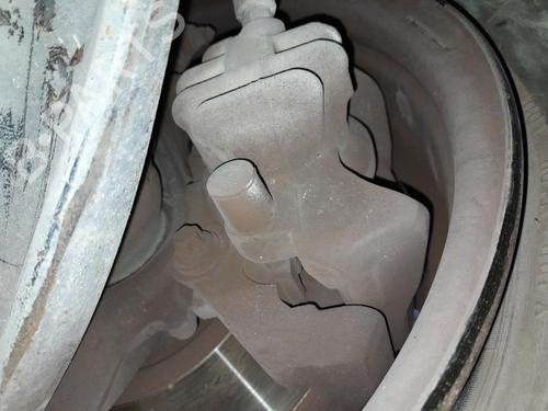Used Left front brake caliper PEUGEOT PARTNER Tepee 1.6 BlueHDi 100 (100 hp) 24199421