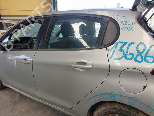 Left rear door PEUGEOT 208 I (CA_, CC_) 1.2 VTI 82 | BP28052256C4