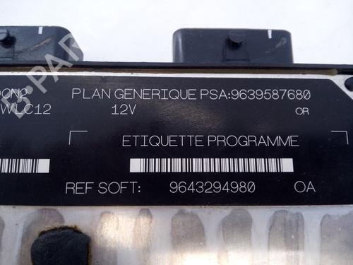 Engine control unit (ECU) CITROËN XSARA (N1) 1.9 D | BP28950895M57