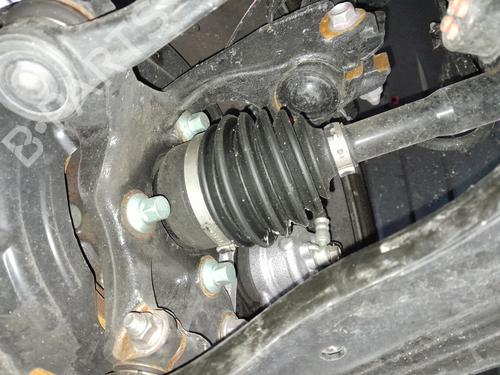 Used Left front steering knuckle MAZDA 3 Hatchback (BP) 2.0 SKYACTIV-G M Hybrid (122 hp) 24867265