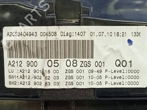 Instrument cluster MERCEDES-BENZ E-CLASS (W212) E 220 CDI / BlueTEC (212.001, 212.002) | BP18133041C47 