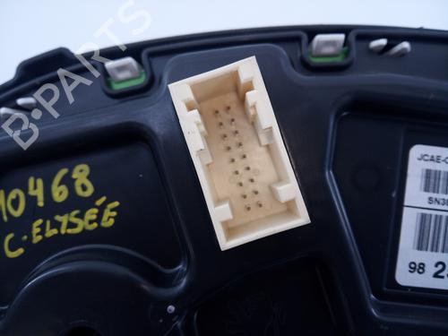 Instrument cluster CITROËN C-ELYSEE (DD_)  | BP10502810C47 
