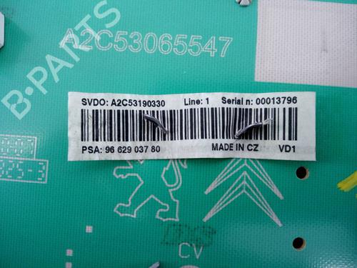Instrument cluster PEUGEOT 207 (WA_, WC_)  | BP21543214C47 