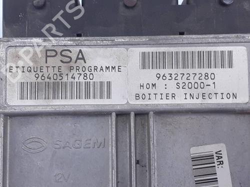 Engine control unit (ECU) CITROËN XSARA PICASSO (N68) 1.8 16V | BP9194376M57 