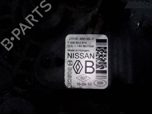 Alternator NISSAN QASHQAI II SUV (J11, J11_) 1.6 dCi | BP11056586M7 