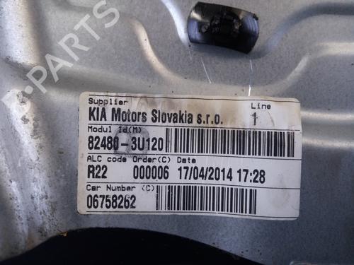 Front right window mechanism KIA SPORTAGE III (SL)  | BP20108221C23 