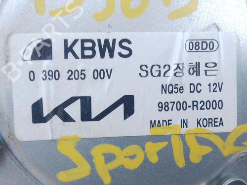 Rear wiper motor KIA SPORTAGE V (NQ5) 1.6 T-GDI MHEV | BP28072421M102