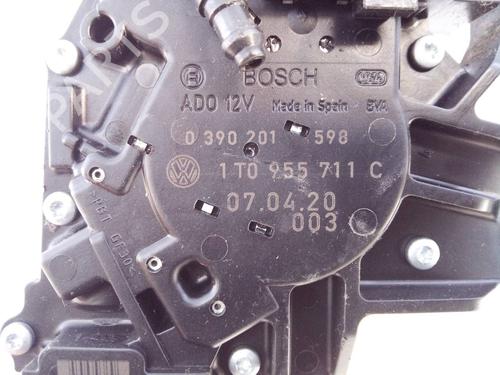 Rear wiper motor VW TOURAN (1T1, 1T2)  | BP20718454M102 