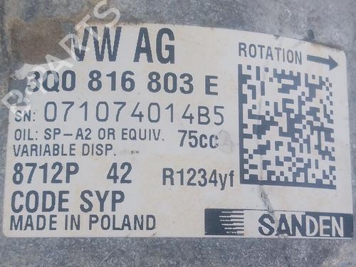 AC compressor SKODA SCALA (NW1) 1.0 TSI | BP33936659M34 - Image 6