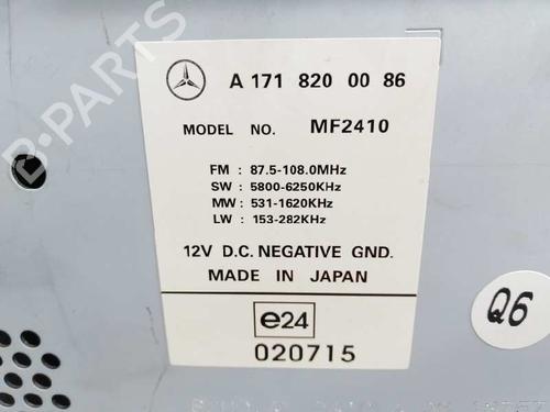 Radio MERCEDES-BENZ SLK (R171)  | BP2513102E6 