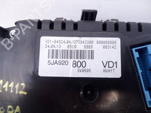Instrument cluster SKODA RAPID (NH3, NK3, NK6) 1.2 TSI | BP12494250C47 
