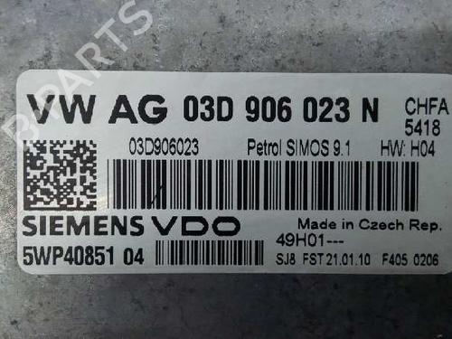 Engine control unit (ECU) SKODA FABIA II (542) 1.2 | BP5001639M57 