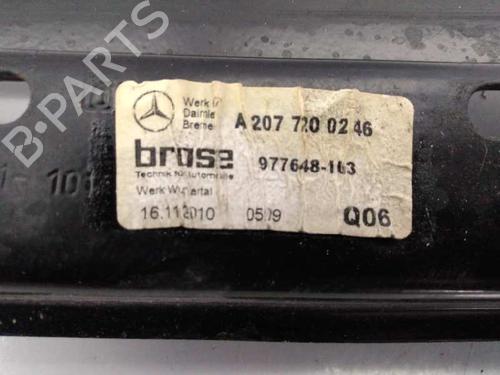 Front right window mechanism MERCEDES-BENZ E-CLASS Coupe (C207) E 350 CDI (207.322) | BP3346273C23 