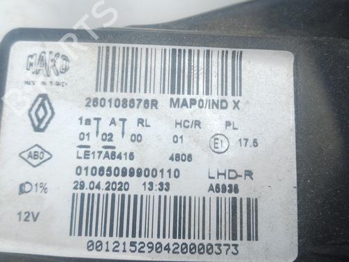 Right headlight RENAULT CLIO V (B7_) 1.0 LPG (B7MT) | BP31882225C29 - Image 5