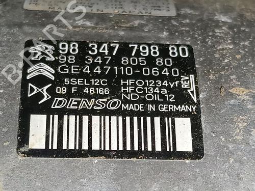 AC compressor CITROËN C3 AIRCROSS II (2R_, 2C_) 1.2 PureTech 110 (2RHNZB, 2RHNZW, 2RHNPX, 2RHNPJ) | BP31189919M34