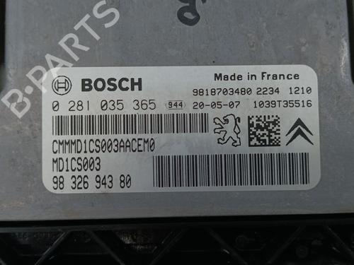 Engine control unit (ECU) CITROËN BERLINGO (ER_, EC_) 1.5 BlueHDi 100 | BP28052827M57 