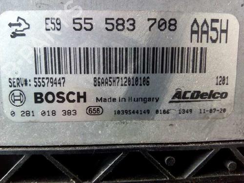 Engine control unit (ECU) CHEVROLET AVEO Saloon (T300) 1.3 D | BP163132M57 
