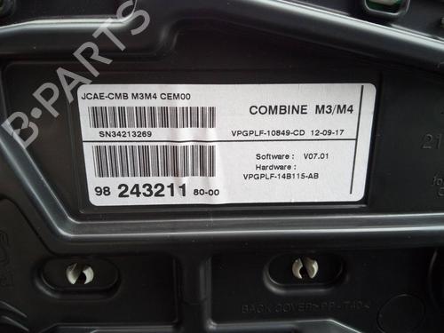 Instrument cluster CITROËN C-ELYSEE (DD_)  | BP15728197C47 