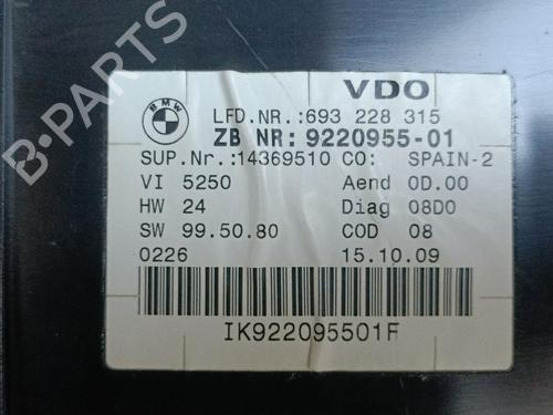 Instrument cluster BMW 3 (E90) 318 i | BP38175377C47 - Image 2