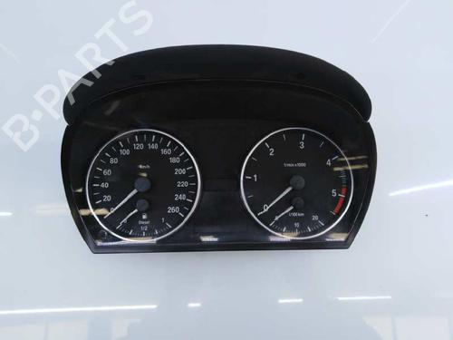 Used Instrument cluster BMW 3 Touring (E91) 320 d (163 hp) 6955465