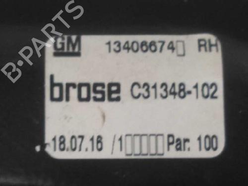 Front right window mechanism OPEL ASTRA K (B16)  | BP5231101C23 