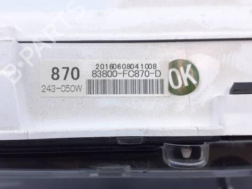 Instrument cluster TOYOTA HILUX VIII Pickup (_N1_) 2.4 D (GUN112_, GUN122_, GUN135_, GUN120_, GUN135R,... | BP12572124C47 