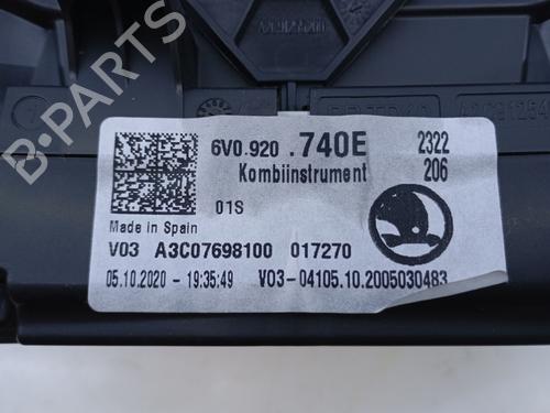 Instrument cluster SKODA FABIA III Estate (NJ5)  | BP22957382C47 