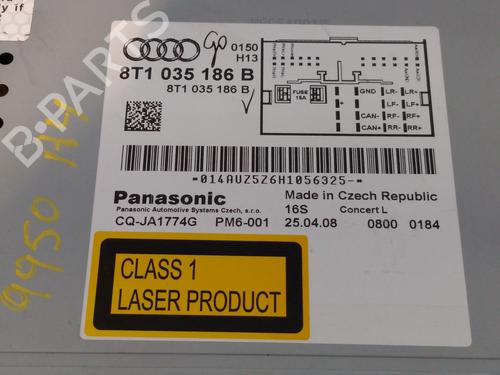 Radio AUDI A4 B8 Avant (8K5) 2.0 TDI | BP9452671E6 