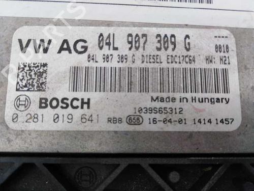 Engine control unit (ECU) VW SCIROCCO III (137, 138) 2.0 TDI | BP7101890M57 