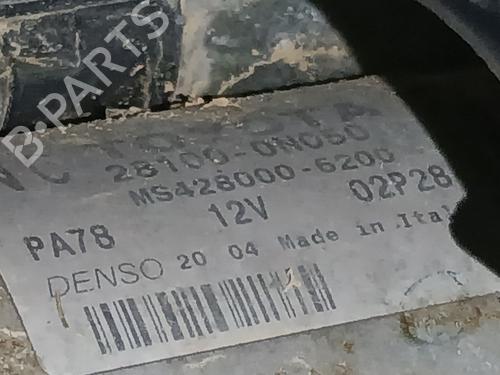 Used Starter Starter TOYOTA AURIS (_E15_) 1.4 D-4D (NDE150_, NDE150R) (90 hp) 40085435 40085435