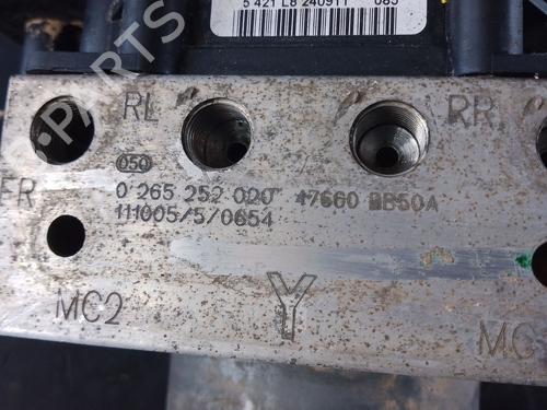 ABS pump NISSAN QASHQAI / QASHQAI +2 I (J10, NJ10, JJ10E) 1.6 dCi | BP28070616M43 