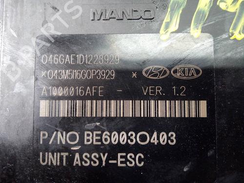 ABS pump KIA SPORTAGE III (SL) 1.7 CRDi | BP16685656M43 