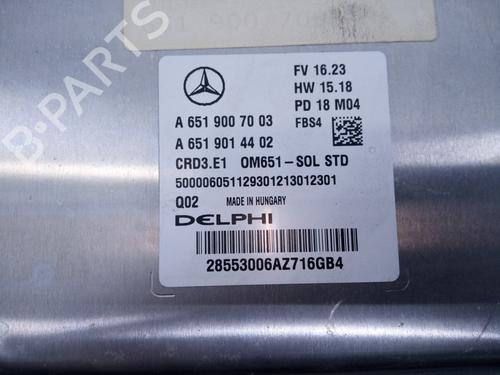 Engine control unit (ECU) MERCEDES-BENZ B-CLASS Sports Tourer (W246, W242) B 200 CDI / d (246.208) | BP10550113M57 