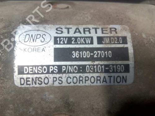 Starter KIA SPORTAGE II (JE_, KM_) 2.0 CRDi 4WD | BP1928643M8 