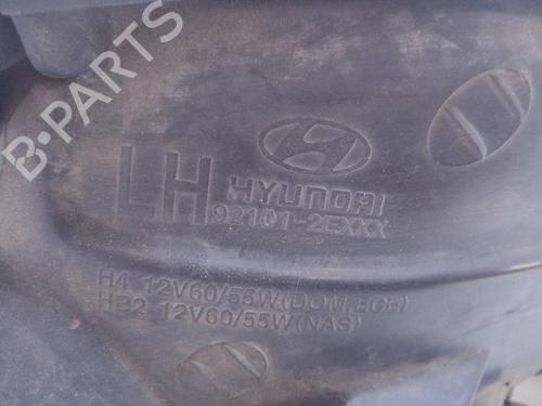 Left headlight HYUNDAI TUCSON (JM) 2.0 CRDi All-wheel Drive | BP11280605C28 