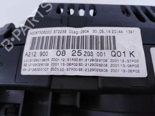 Instrument cluster MERCEDES-BENZ E-CLASS (W212)  | BP7114193C47 