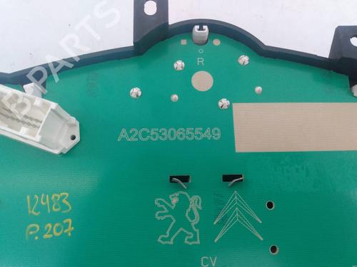 Instrument cluster PEUGEOT 207 (WA_, WC_)  | BP19264146C47 