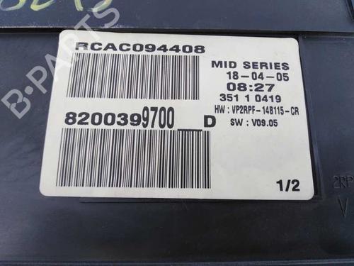 Instrument cluster RENAULT MEGANE II Saloon (LM0/1_) 1.9 dCi (LM0G, LM1G, LM2C) | BP7097066C47 