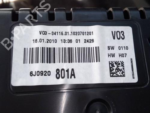 Instrument cluster SEAT IBIZA III (6L1) 1.4 TDI | BP8902607C47 
