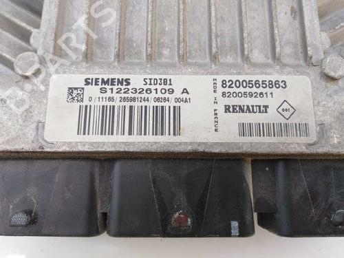 Engine control unit (ECU) RENAULT MEGANE II (BM0/1_, CM0/1_) 1.5 dCi (BM1E, CM1E) | BP7257287M57 