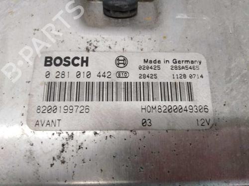 Engine control unit (ECU) RENAULT SCÉNIC I MPV (JA0/1_, FA0_)  | BP6320527M57 