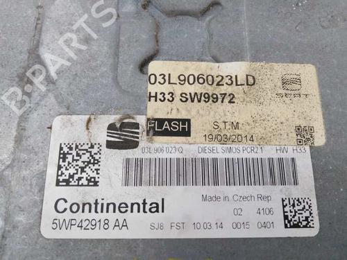 Engine control unit (ECU) SEAT IBIZA IV (6J5, 6P1)  | BP6931430M57 