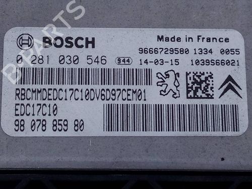 Engine control unit (ECU) PEUGEOT PARTNER Box Body/MPV  | BP21139743M57 