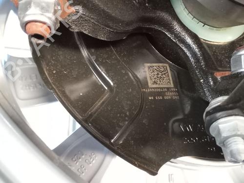 Used Left front steering knuckle SEAT IBIZA V (KJ1, KJG) 1.0 TSI (95 hp) 31644302