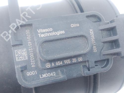 Mass air flow sensor MERCEDES-BENZ VITO Tourer (W447) 114 CDI 4-matic (447.701, 447.703, 447.705) | BP36865781M95  - Image 5