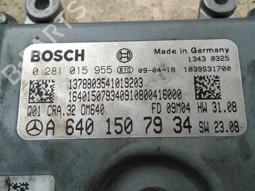 Engine control unit (ECU) MERCEDES-BENZ A-CLASS (W169) A 180 CDI (169.007, 169.307) | BP6109401M57 