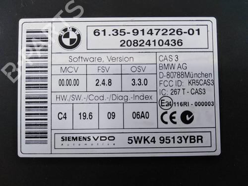 Electronic module BMW 3 (E90) 320 d | BP7670585M83 