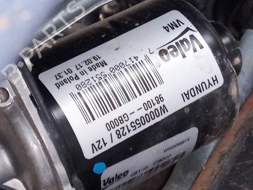 Used Front wiper motor HYUNDAI i20 II (GB, IB) 1.2 (84 hp) 9543882