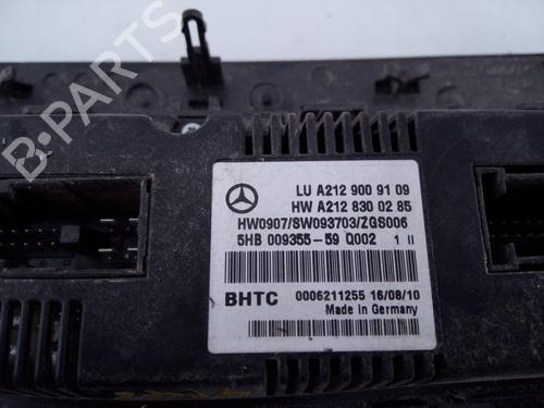 Climate control MERCEDES-BENZ E-CLASS (W212)  | BP8298489I5 
