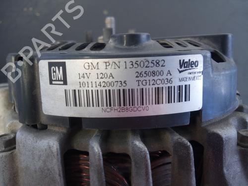 Alternator OPEL INSIGNIA A (G09)  | BP28142150M7 